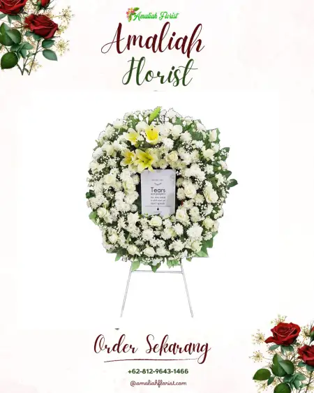 Krans Bunga Duka Kenanga